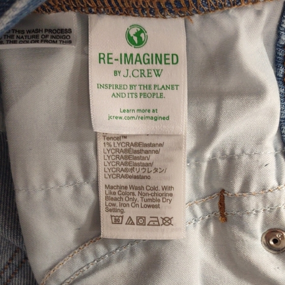 J.CREW HIGH-RISE CLASSIC VINTAGE, Size 29,Women's Light Blue Jeans - Picture 15 of 17